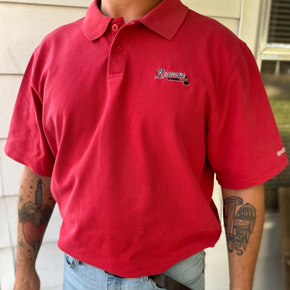 Vintage Atlanta Braves polo